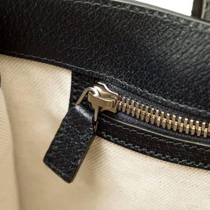 Second hand Gucci Interlocking Small Canvas GG Tote Handbag Brown - Tabita Bags