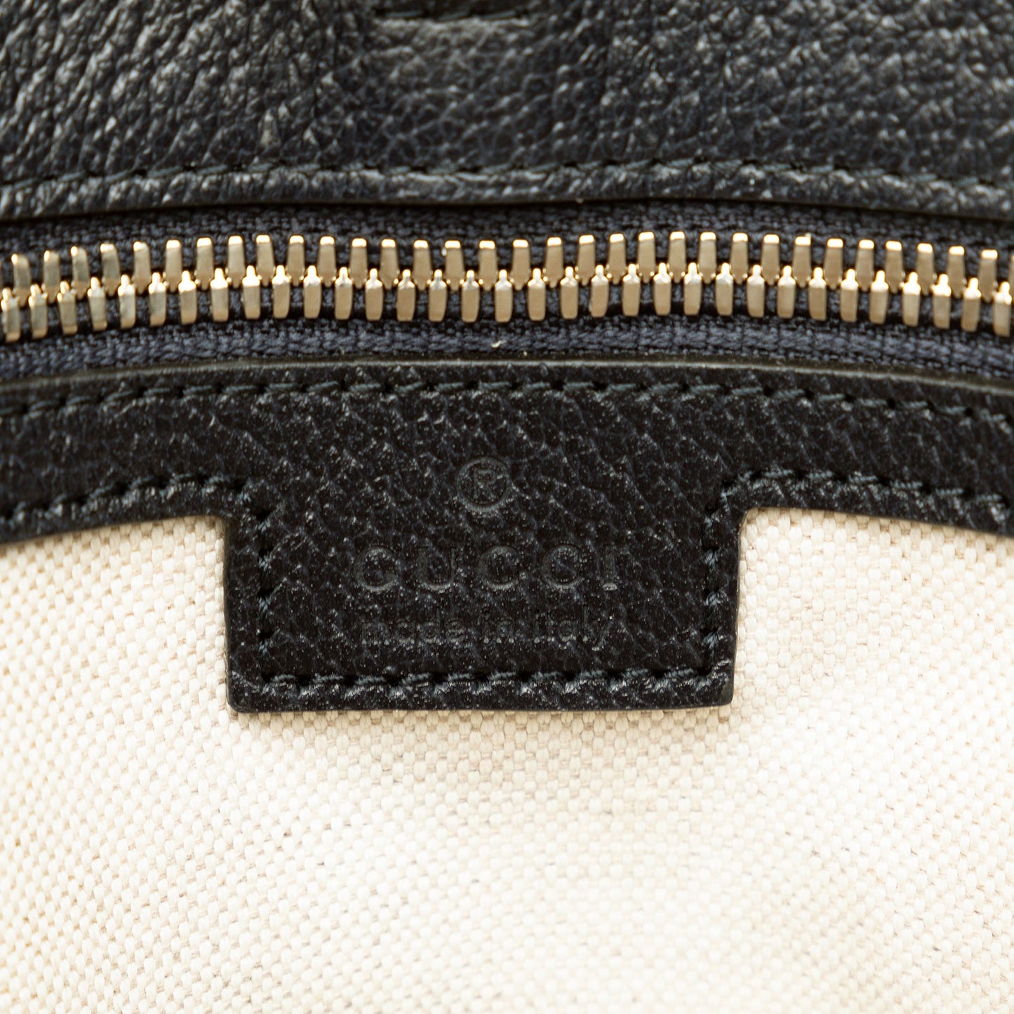 Second hand Gucci Interlocking Small Canvas GG Tote Handbag Brown - Tabita Bags