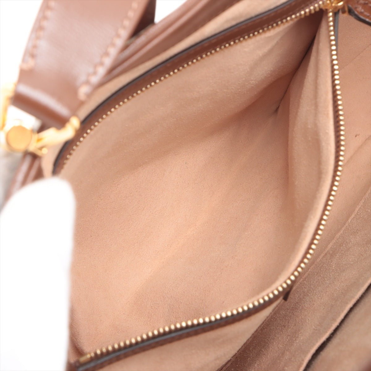 Second hand Gucci Jackie 1961 Medium Striped Canvas Hobo Shoulder Bag GG Supreme - Tabita Bags
