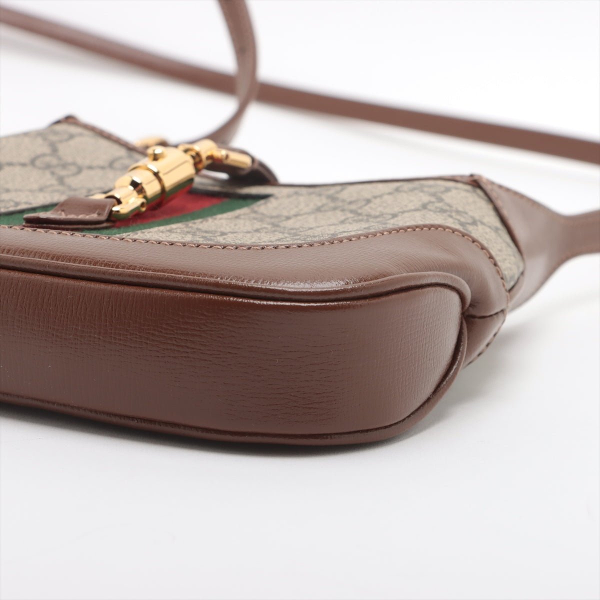 Second hand Gucci Jackie 1961 Mini Canvas 2 - Ways Hobo Shoulder Bag GG Supreme - Tabita Bags