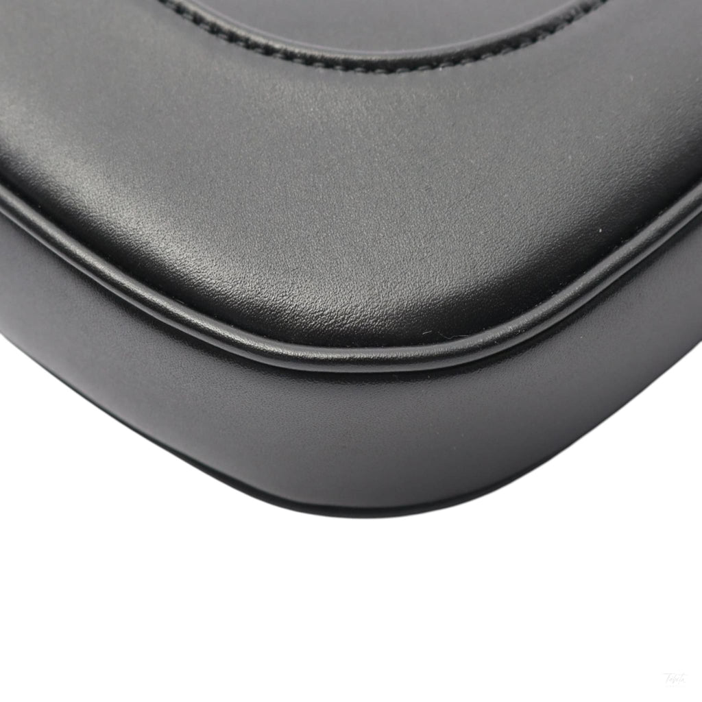 Second hand Gucci Jackie 1961 Small Calfskin Hobo Shoulder Bag Black - Tabita Bags