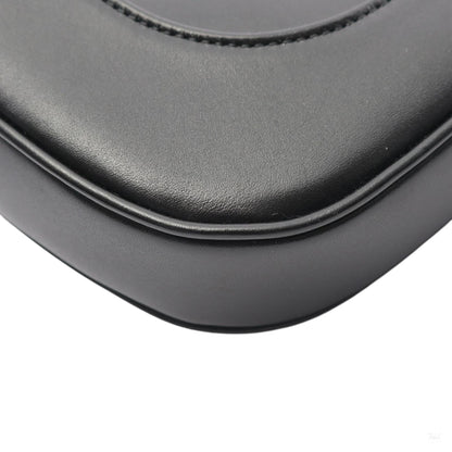 Second hand Gucci Jackie 1961 Small Calfskin Hobo Shoulder Bag Black - Tabita Bags