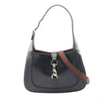 Second hand Gucci Jackie 1961 Small Calfskin Hobo Shoulder Bag Black - Tabita Bags