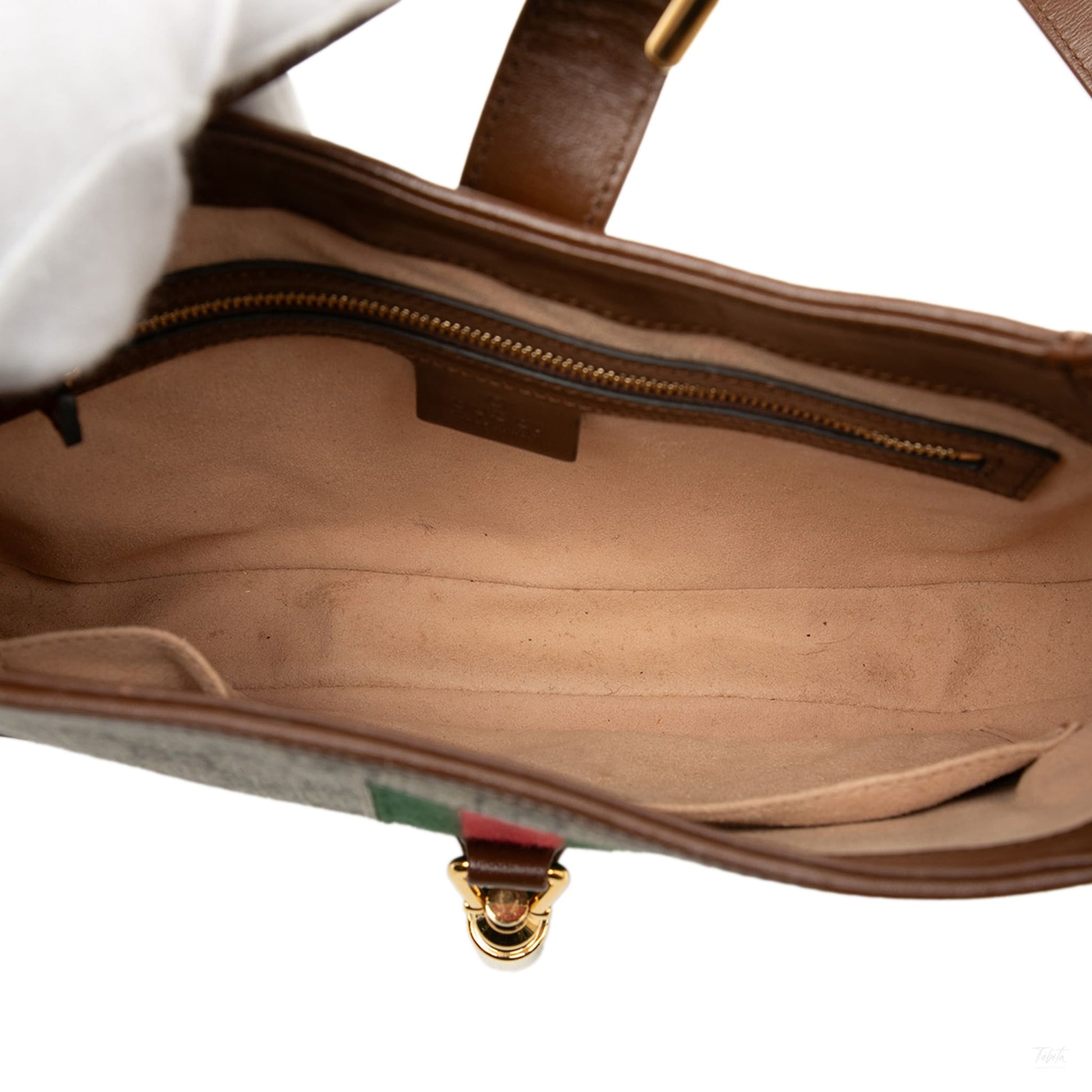 Second hand Gucci Jackie 1961 Small Canvas GG Hobo Shoulder Bag GG Supreme - Tabita Bags