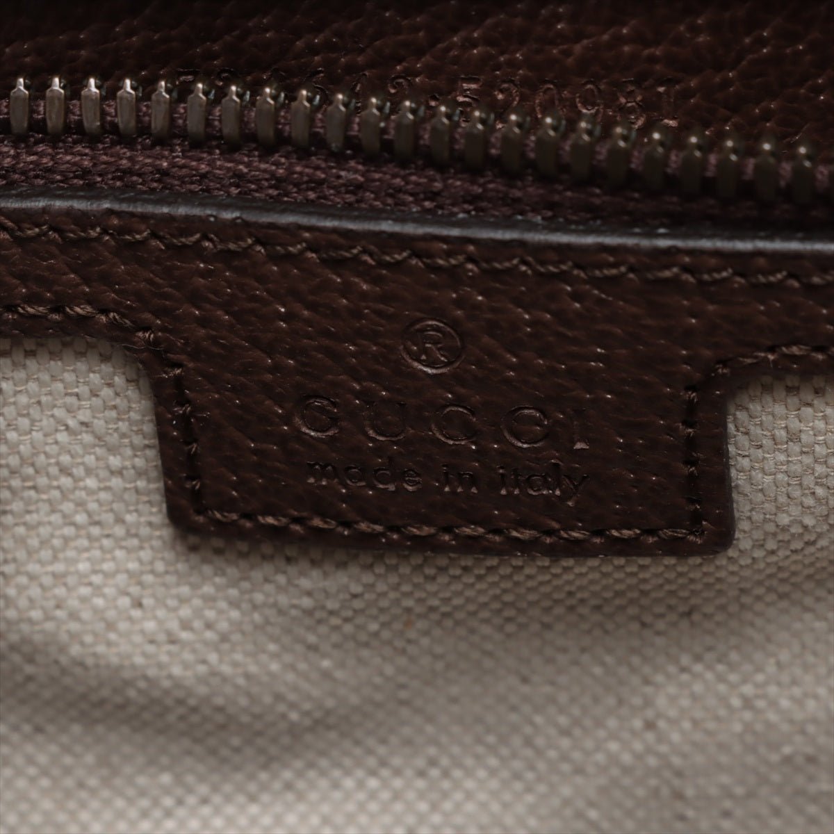 Second hand Gucci Ophidia Boston Leather & Canvas GG Supreme Trunk Handbag Brown - Tabita Bags