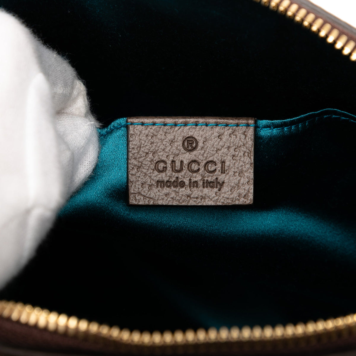 Second hand Gucci Ophidia GG Small Canvas Pouch Handbag GG Supreme - Tabita Bags