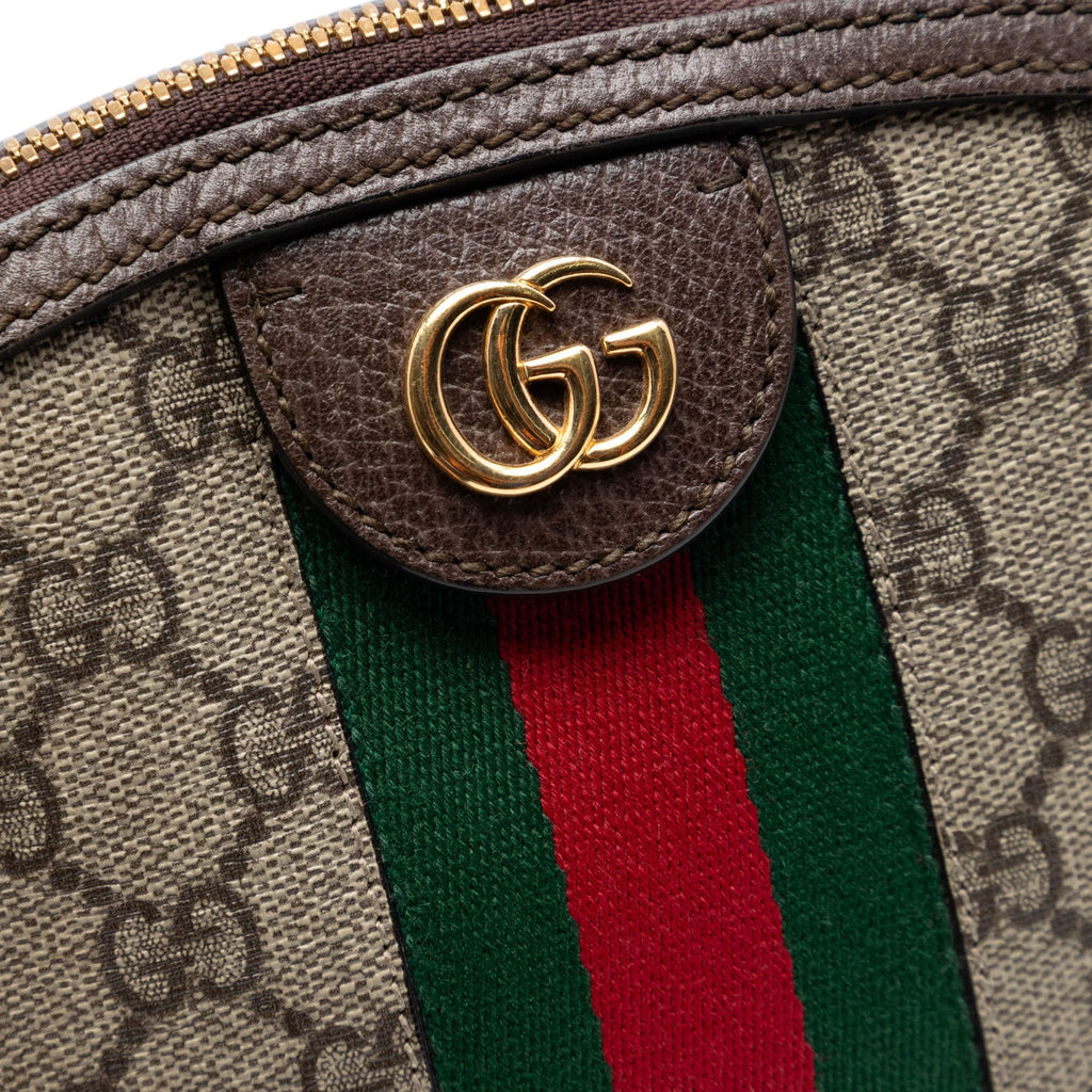 Second hand Gucci Ophidia GG Small Canvas Pouch Handbag GG Supreme - Tabita Bags