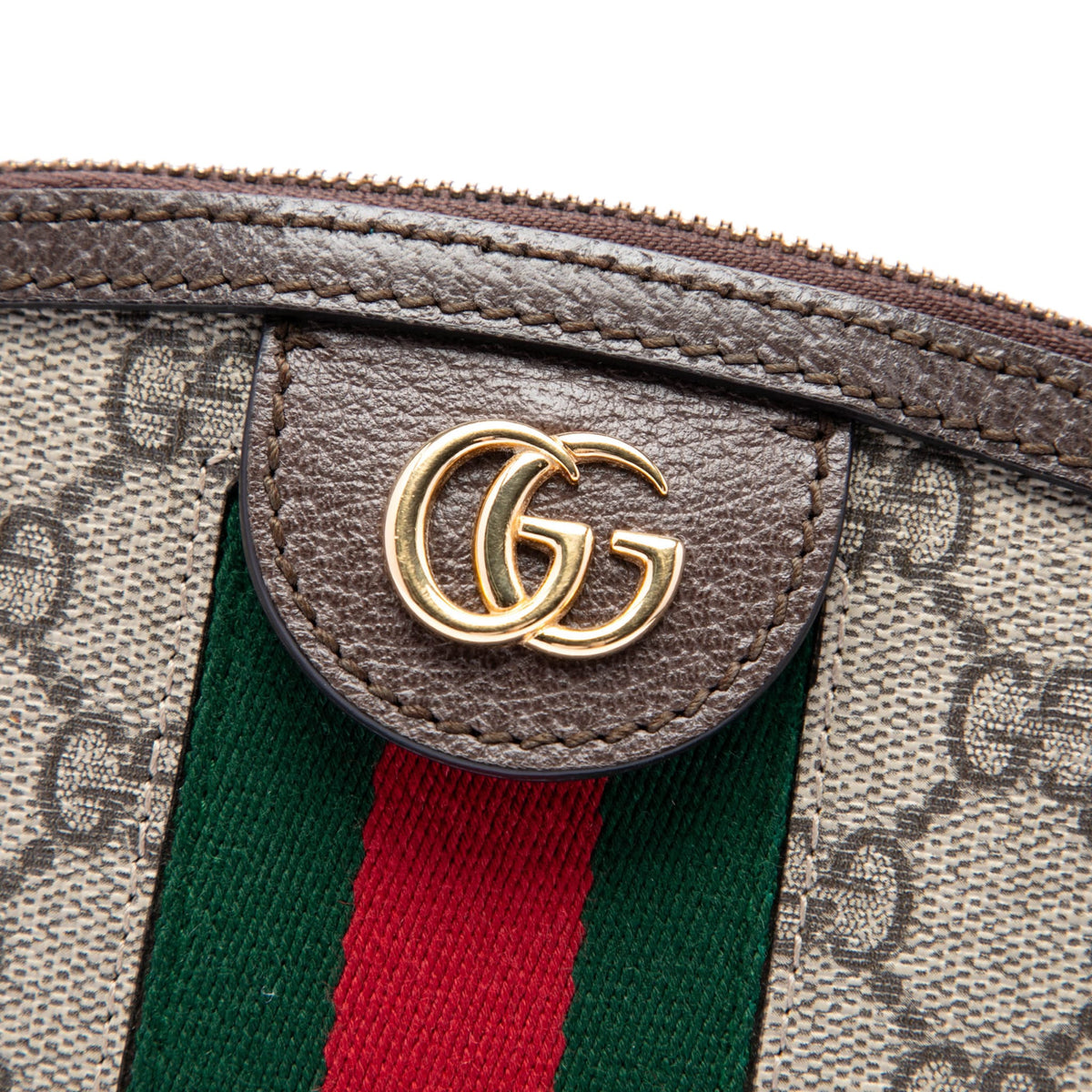 Second hand Gucci Ophidia GG Small Canvas Pouch Handbag GG Supreme - Tabita Bags