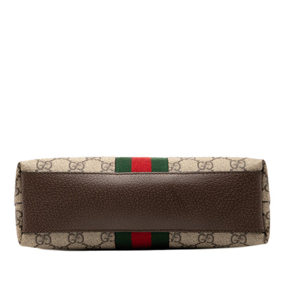 Second hand Gucci Ophidia GG Small Canvas Pouch Handbag GG Supreme - Tabita Bags