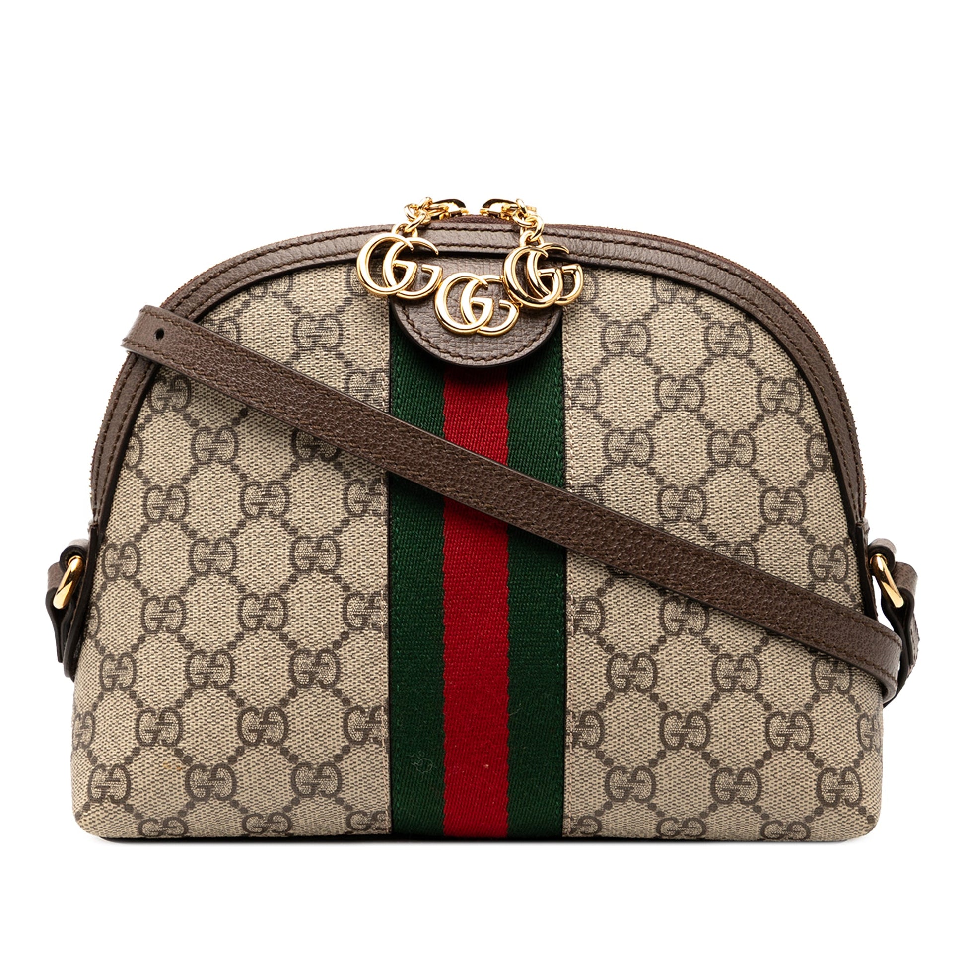 Second hand Gucci Ophidia GG Small Canvas Pouch Handbag GG Supreme - Tabita Bags