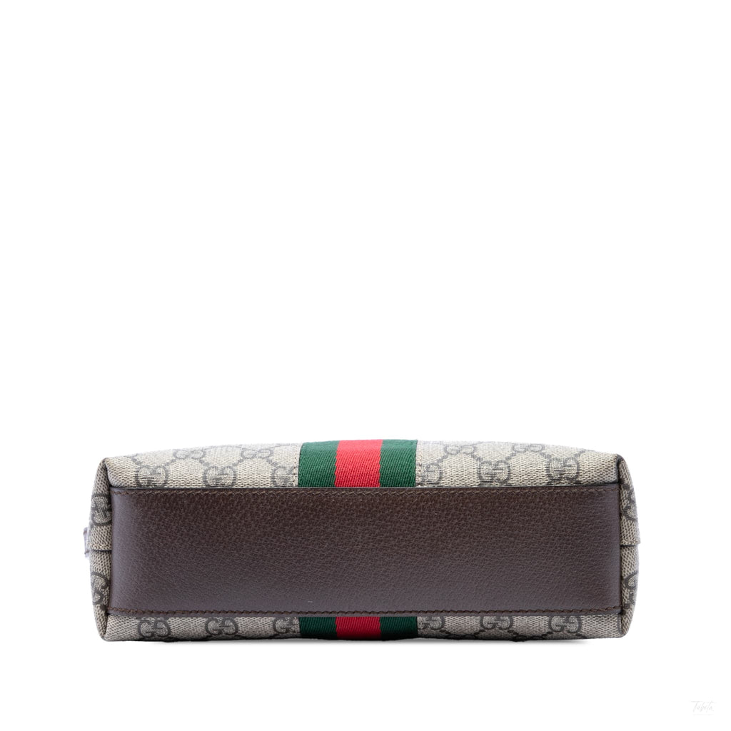 Second hand Gucci Ophidia GG Small Canvas Pouch Handbag GG Supreme - Tabita Bags