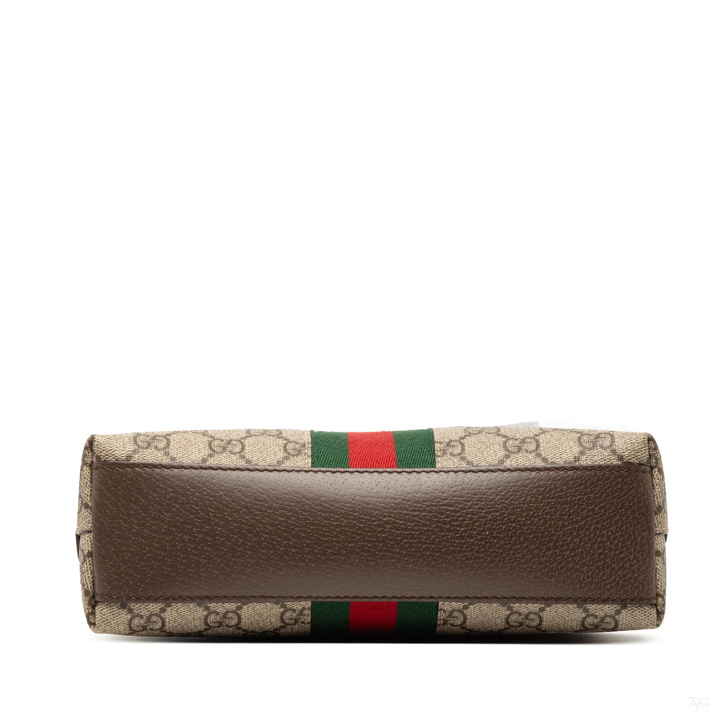 Second hand Gucci Ophidia GG Small Canvas Pouch Handbag GG Supreme - Tabita Bags