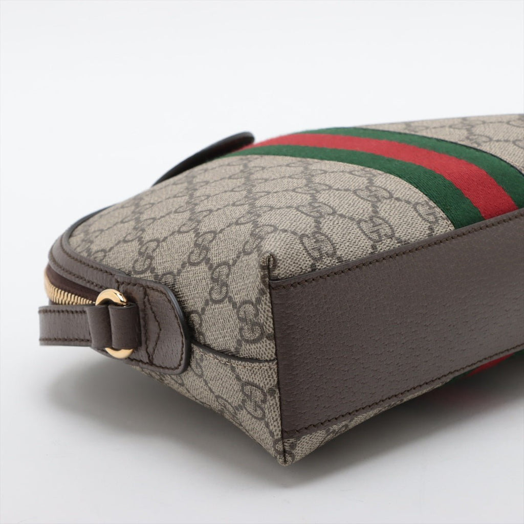 Second hand Gucci Ophidia GG Small Canvas Pouch Handbag GG Supreme - Tabita Bags