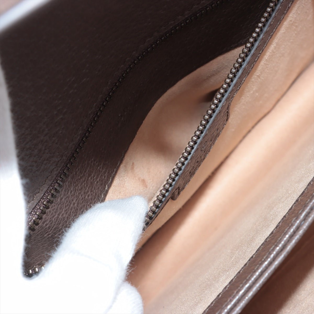 Second hand Gucci Ophidia GG Small Striped Canvas 2 - Ways Top - handle Handbag GG Supreme - Tabita Bags