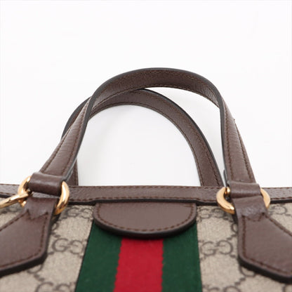 Second hand Gucci Ophidia GG Small Striped Canvas 2 - Ways Tote Crossbody GG Supreme - Tabita Bags