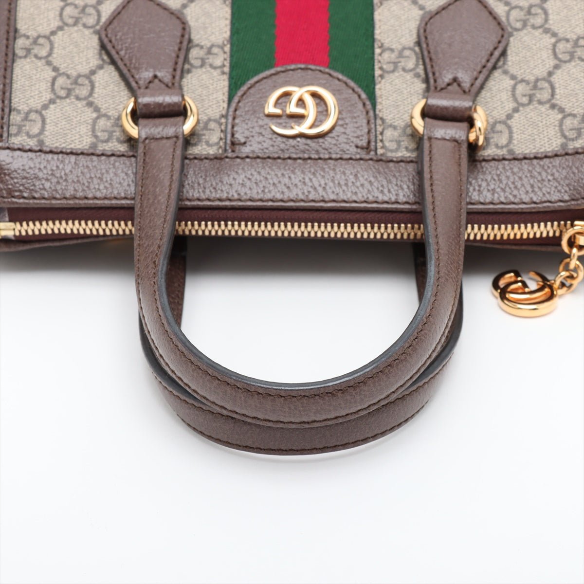 Second hand Gucci Ophidia GG Small Striped Canvas 2 - Ways Tote Crossbody GG Supreme - Tabita Bags