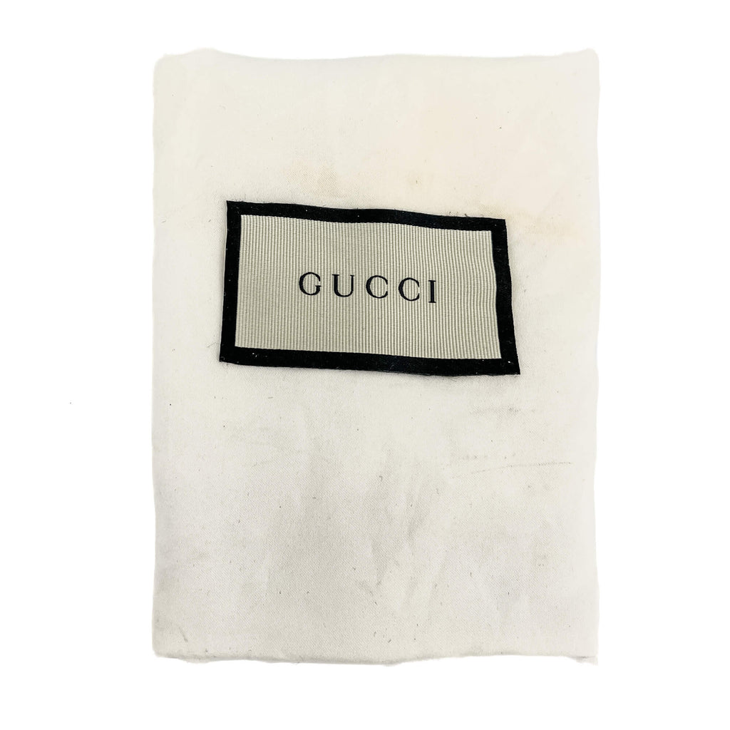 Second hand Gucci Queen Margaret Leather Thin Belt 85/34 Off - White - Tabita Bags