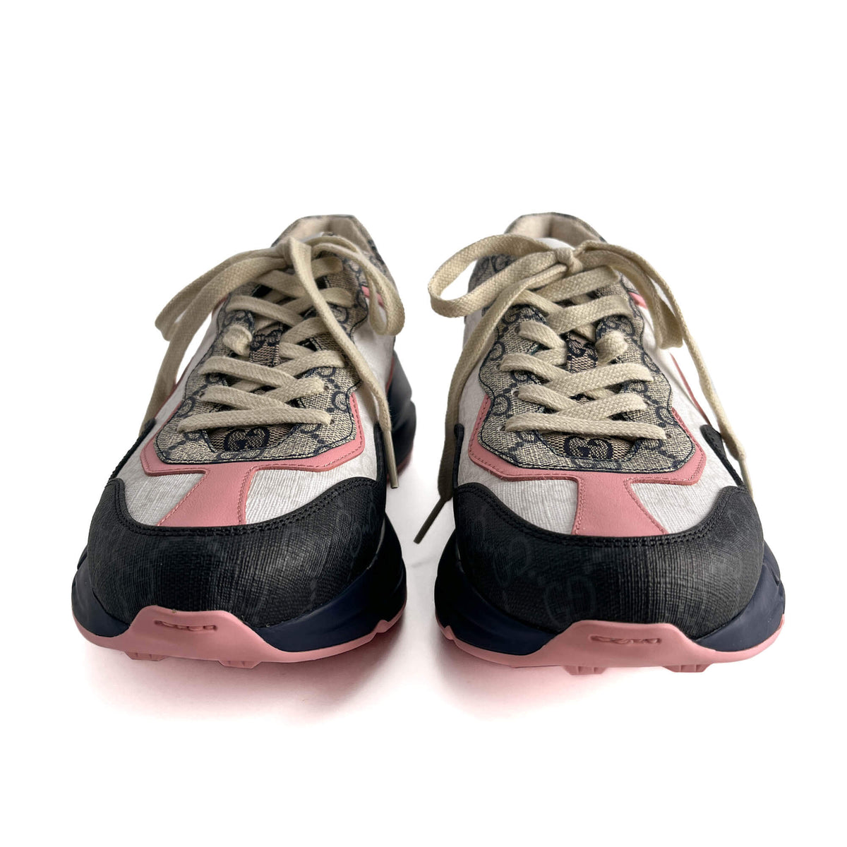 Second hand Gucci Rhyton GG Canvas Sneakers 40 GG Supreme - Tabita Bags