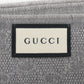 Second hand Gucci Scarve 180x35cm GG Black and Azure Stripe Grey - Tabita Bags