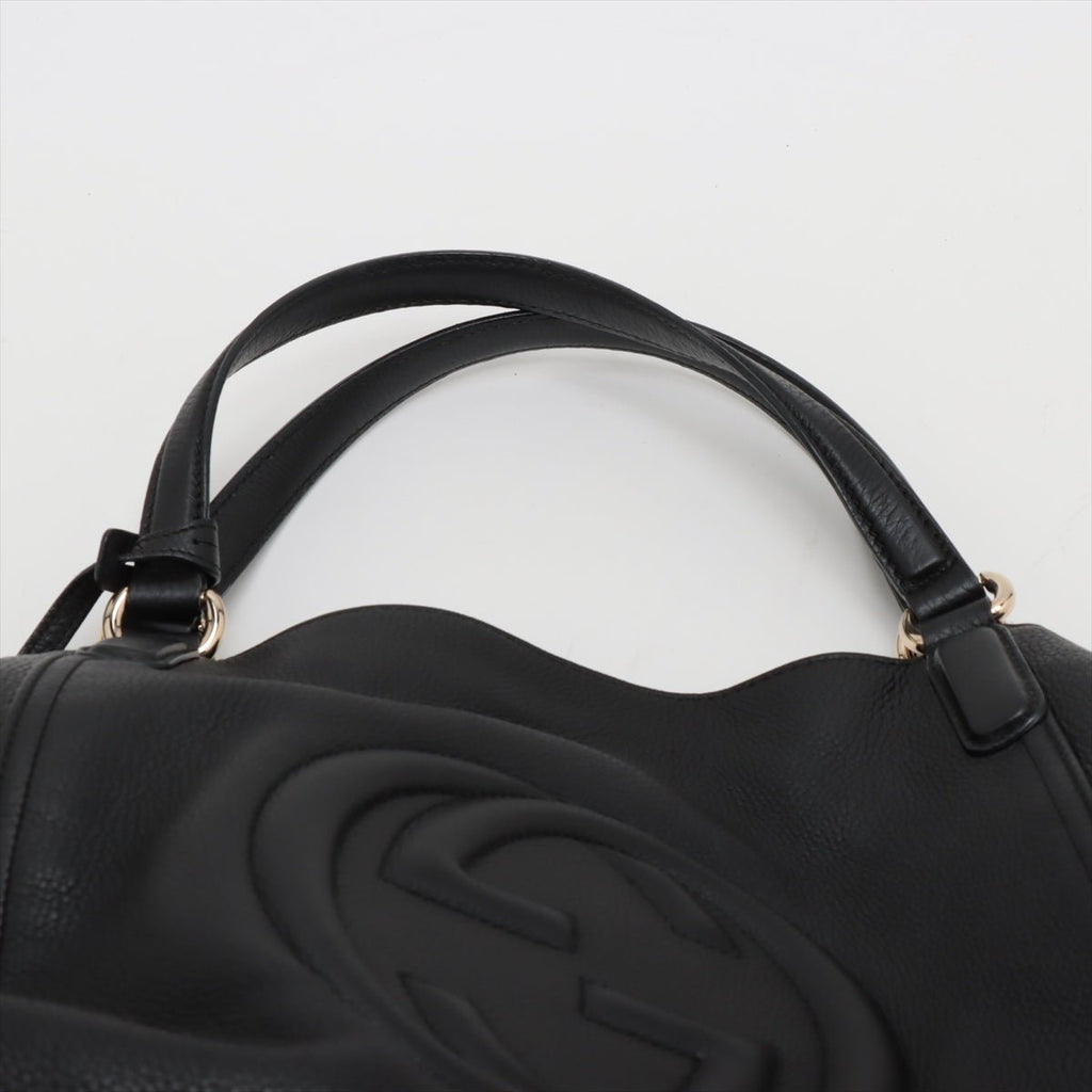 Second hand Gucci Soho Hobo Bag Black - Tabita Bags