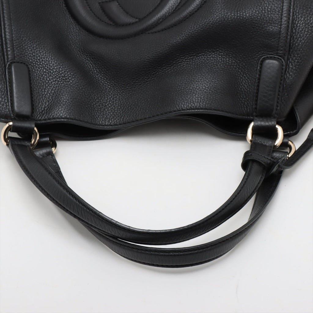Second hand Gucci Soho Hobo Bag Black - Tabita Bags