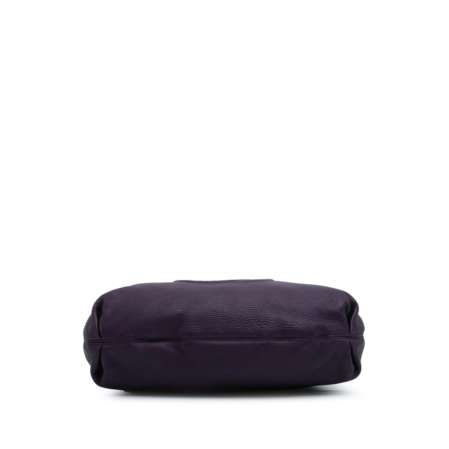 Second hand Gucci Soho Large Leather Hobo Shoulder Bag Purple - Tabita Bags