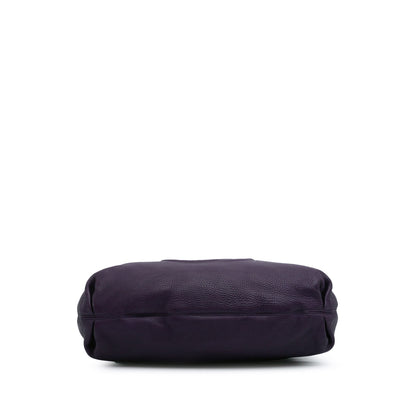 Second hand Gucci Soho Large Leather Hobo Shoulder Bag Purple - Tabita Bags