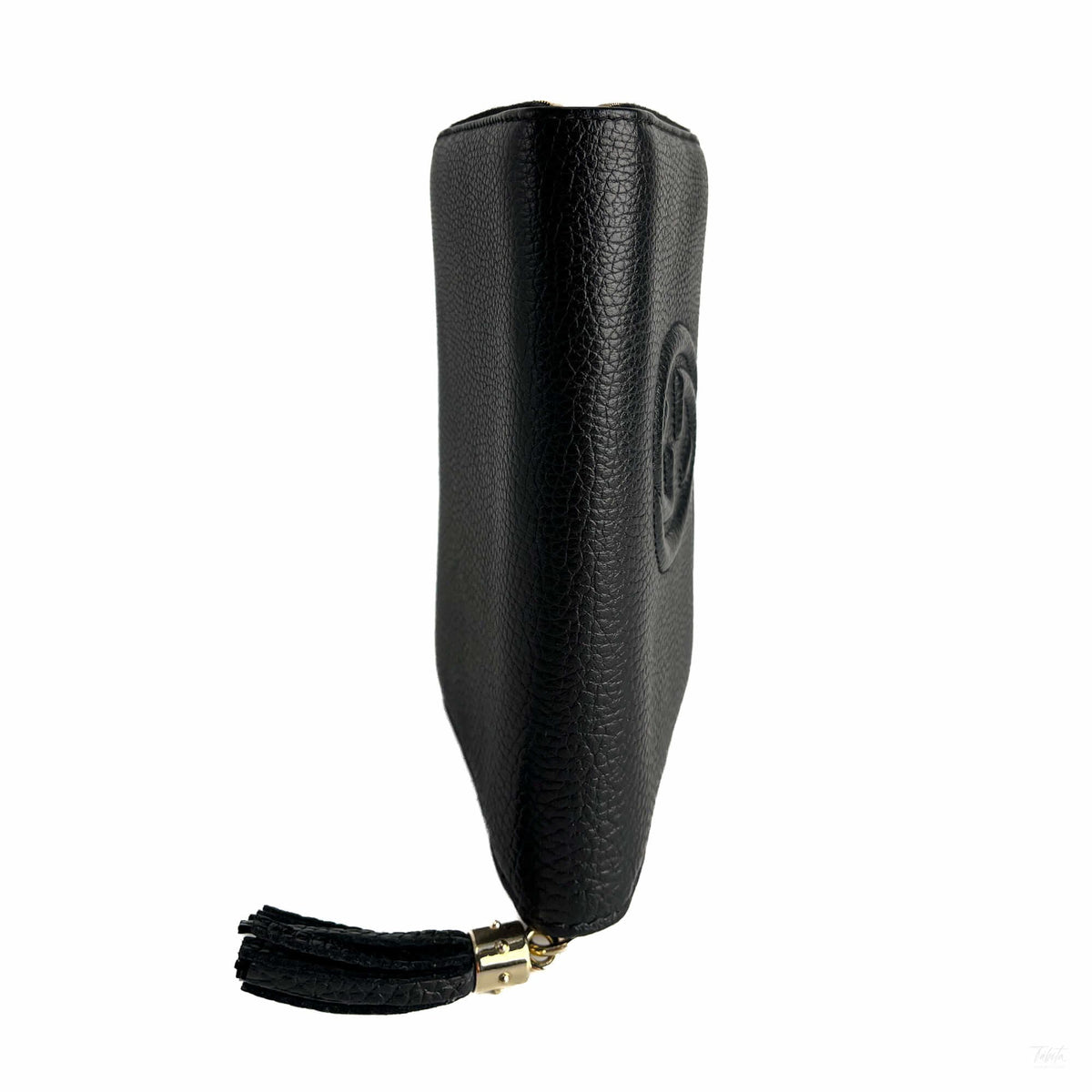 Second hand Gucci Soho Leather Long Zip Around Wallet Black - Tabita Bags