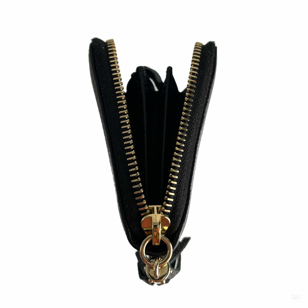 Second hand Gucci Soho Leather Long Zip Around Wallet Black - Tabita Bags