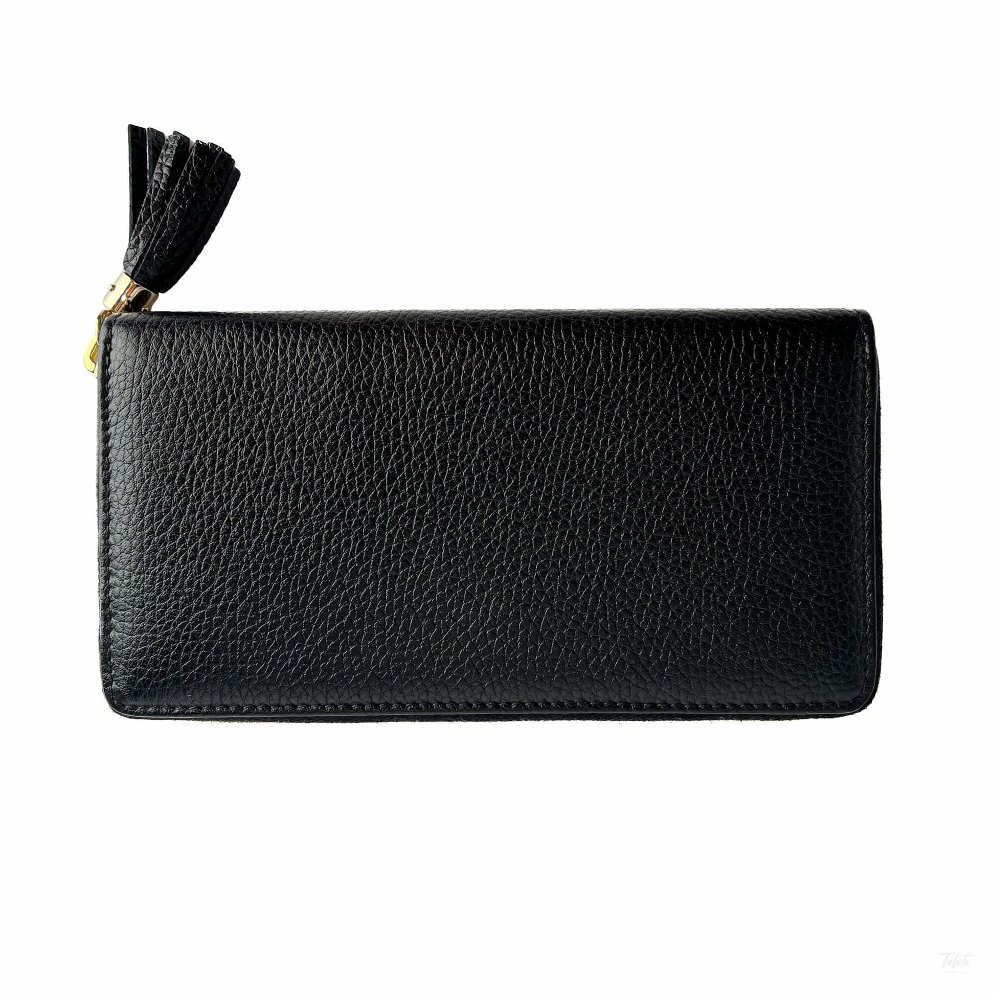 Second hand Gucci Soho Leather Long Zip Around Wallet Black - Tabita Bags