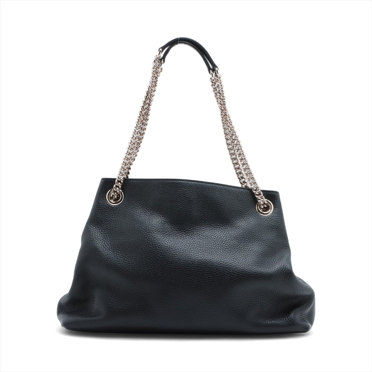 Second hand Gucci Soho Leather Shoulder Bag Black - Tabita Bags