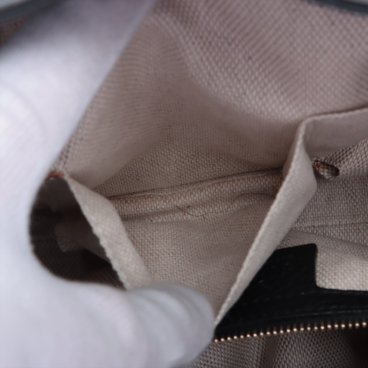 Second hand Gucci Soho Leather Shoulder Bag Black - Tabita Bags