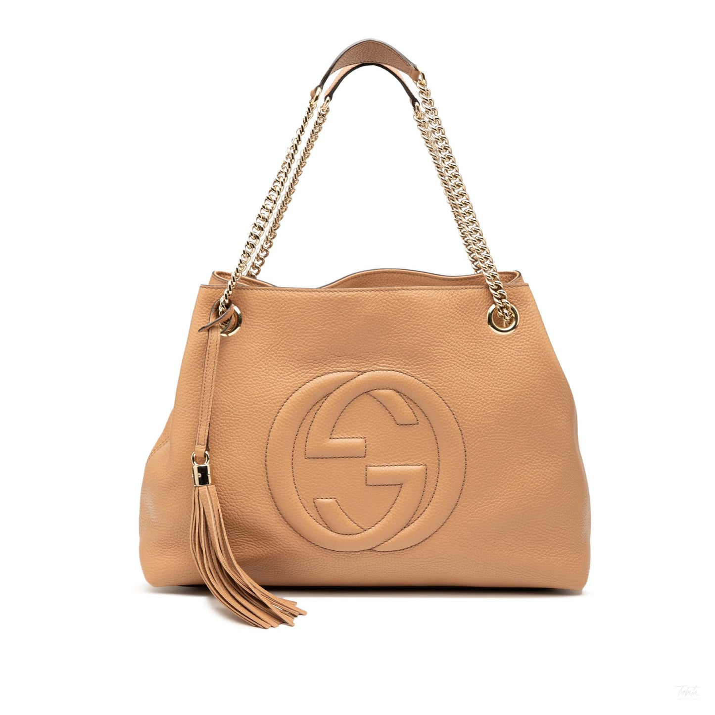 Second hand Gucci Soho Leather Shoulder Bag Brown - Tabita Bags