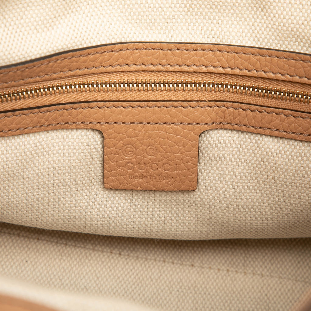 Second hand Gucci Soho Leather Shoulder Bag Brown - Tabita Bags