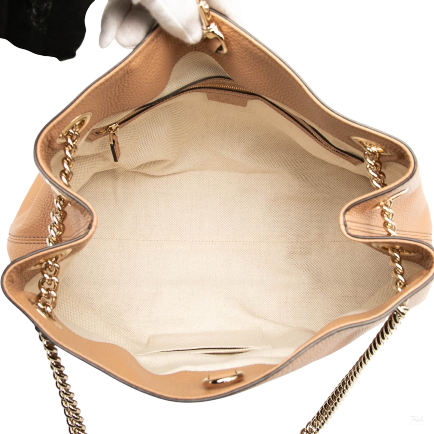 Second hand Gucci Soho Leather Shoulder Bag Brown - Tabita Bags