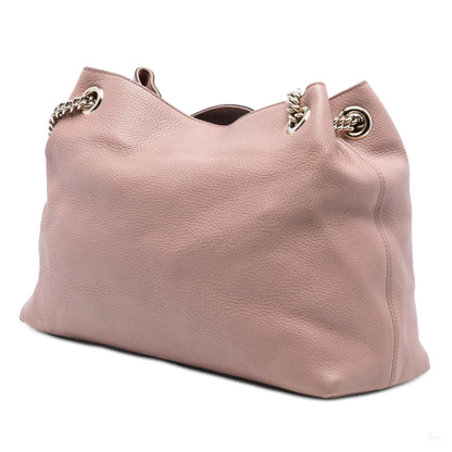 Second hand Gucci Soho Leather Shoulder Bag Pink - Tabita Bags