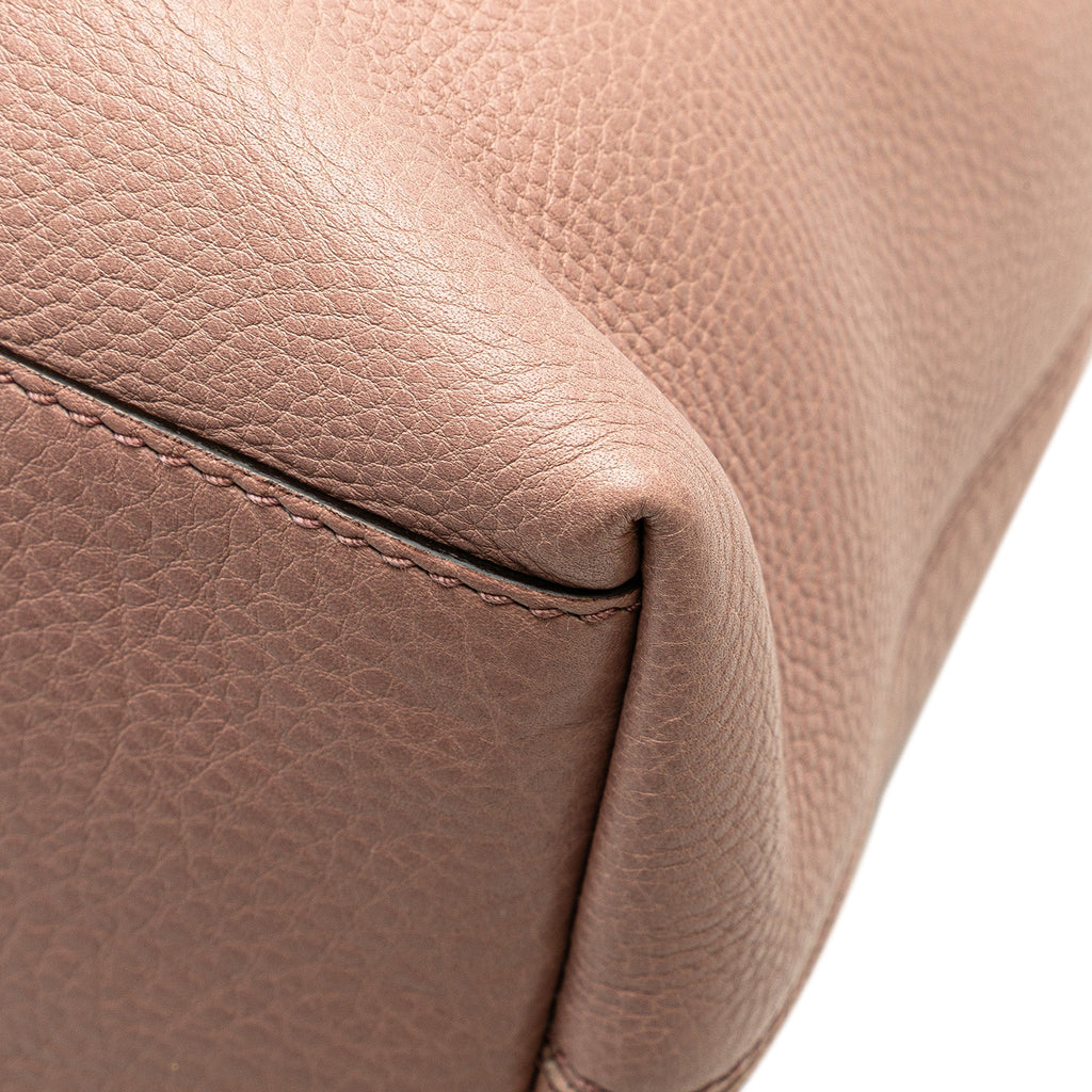Second hand Gucci Soho Leather Shoulder Bag Pink - Tabita Bags