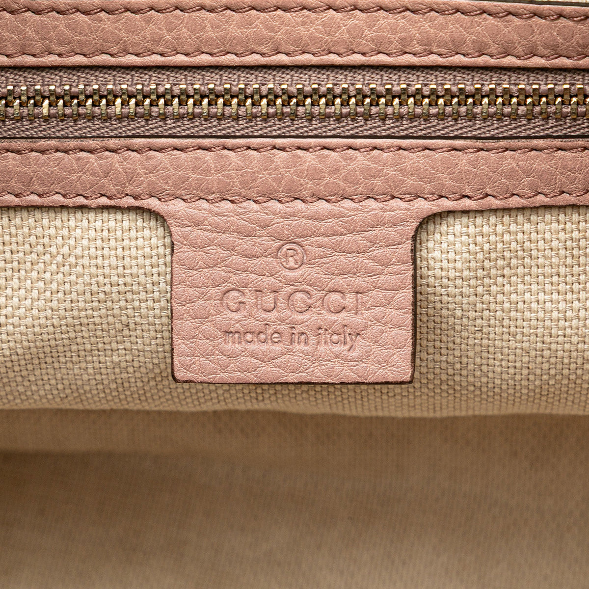 Second hand Gucci Soho Leather Shoulder Bag Pink - Tabita Bags