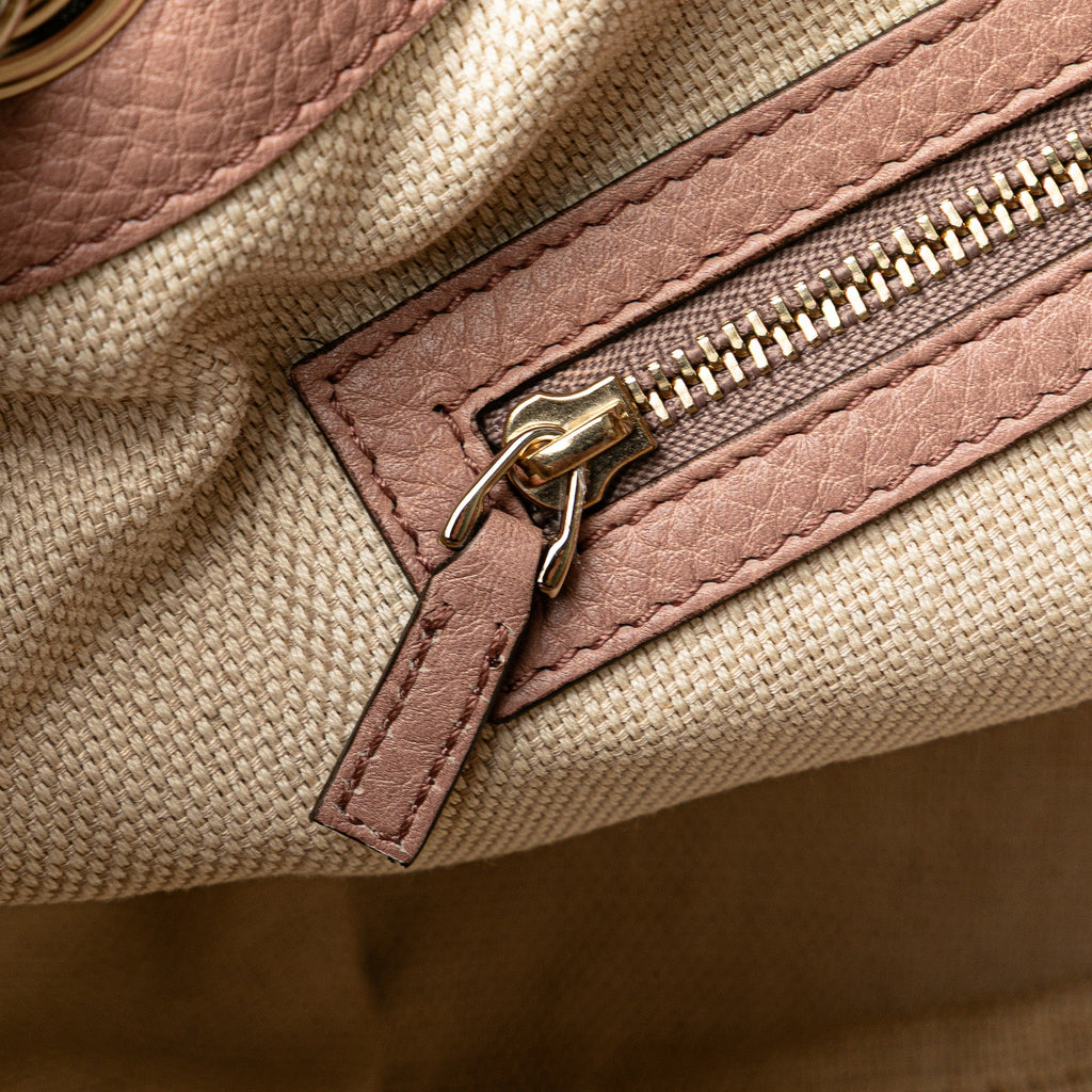 Second hand Gucci Soho Leather Shoulder Bag Pink - Tabita Bags
