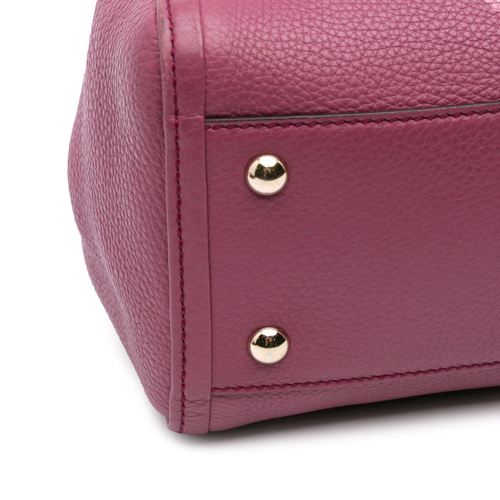 Second hand Gucci Soho Small Leather Hobo Shoulder Bag Pink - Tabita Bags