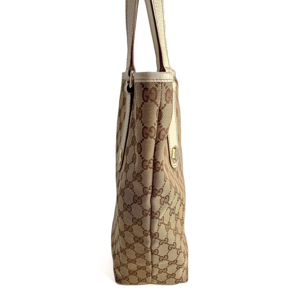Second hand Gucci Vintage GG Canvas Tote Handbag GG Supreme - Tabita Bags