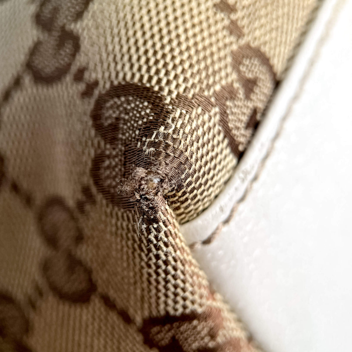 Second hand Gucci Vintage GG Canvas Tote Handbag GG Supreme - Tabita Bags