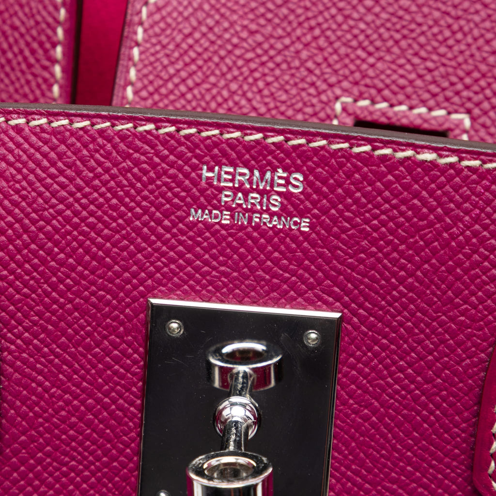 Second hand Hermes Birkin 30 Epsom Candy Leather Top - Handle Bag Tosca - Tabita Bags
