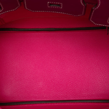 Second hand Hermes Birkin 30 Epsom Candy Leather Top - Handle Bag Tosca - Tabita Bags