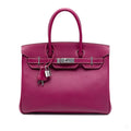 Second hand Hermes Birkin 30 Epsom Candy Leather Top - Handle Bag Tosca - Tabita Bags