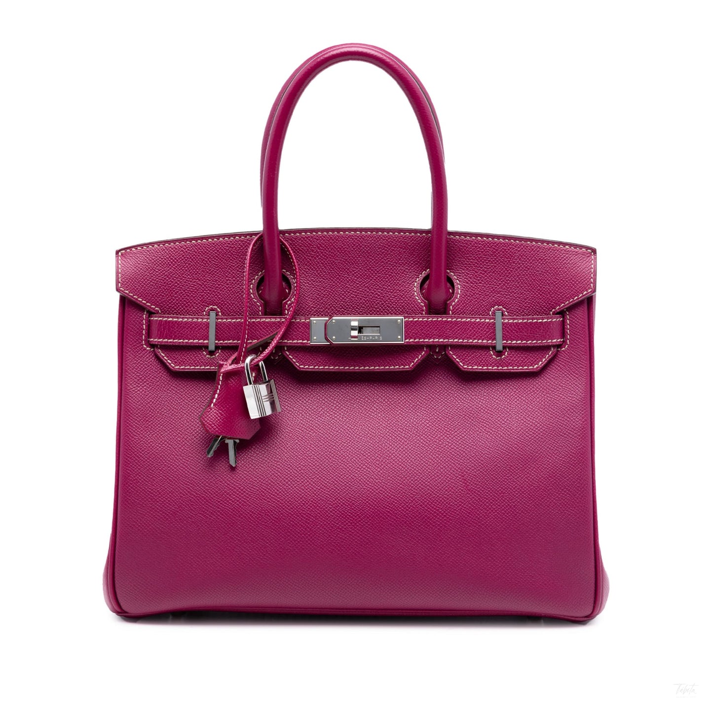 Second hand Hermes Birkin 30 Epsom Candy Leather Top - Handle Bag Tosca - Tabita Bags