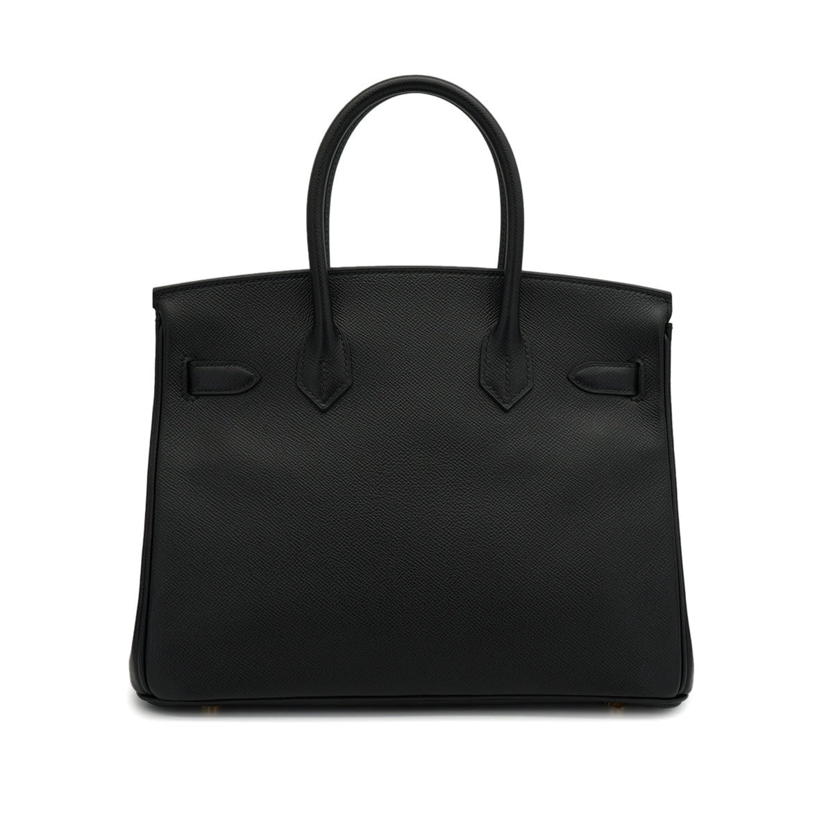 Second hand Hermes Birkin 30 Epsom Leather Top-handle Bag Black - Tabita Bags