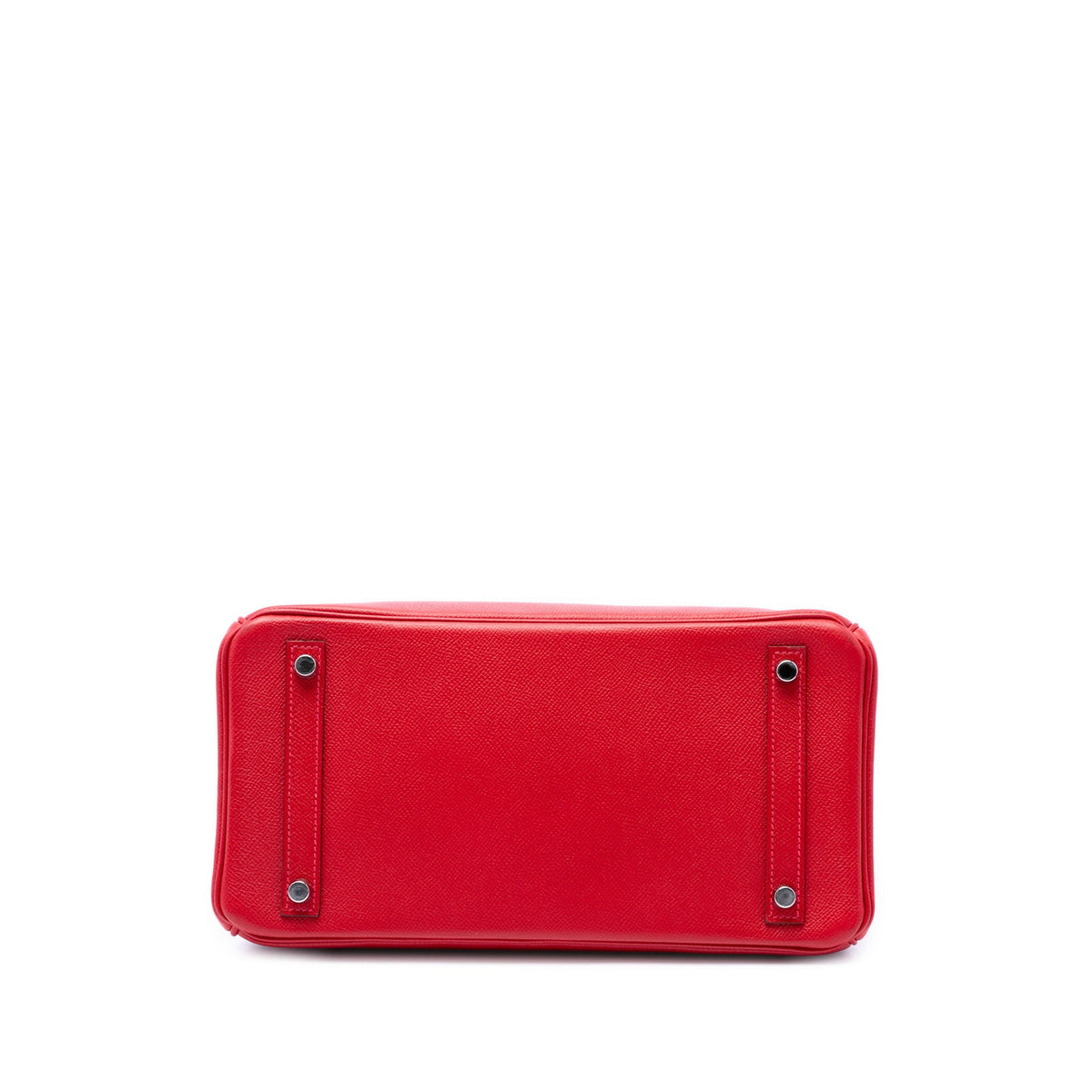 Second hand Hermes Birkin 30 Epsom Leather Top-handle Bag Red - Tabita Bags