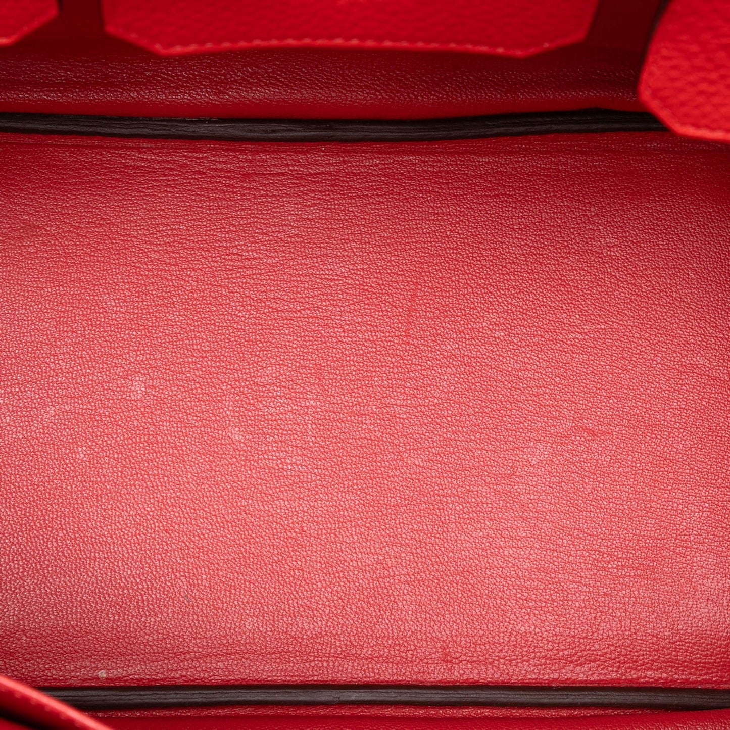 Second hand Hermes Birkin 30 Taurillon Clemence Leather Top - handle Bag Rouge Pivoine - Tabita Bags