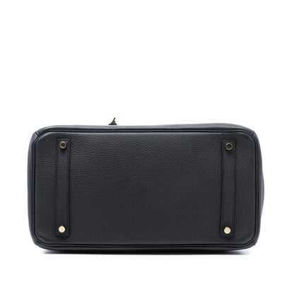 Second hand Hermes Birkin 30 Togo Leather Top - handle Bag Caban - Tabita Bags